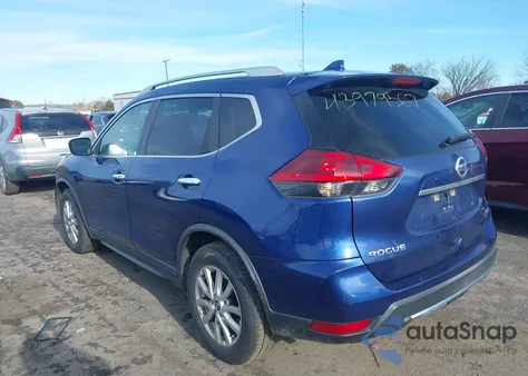 2018 Nissan Rogue Sv из США, поврежденный, VIN KNMAT2MT6JP510146